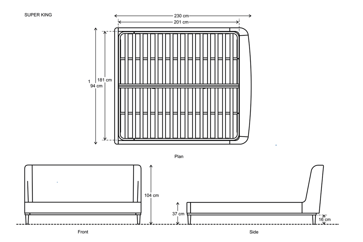 Swyft Bed 02 - More Sizes & Colours