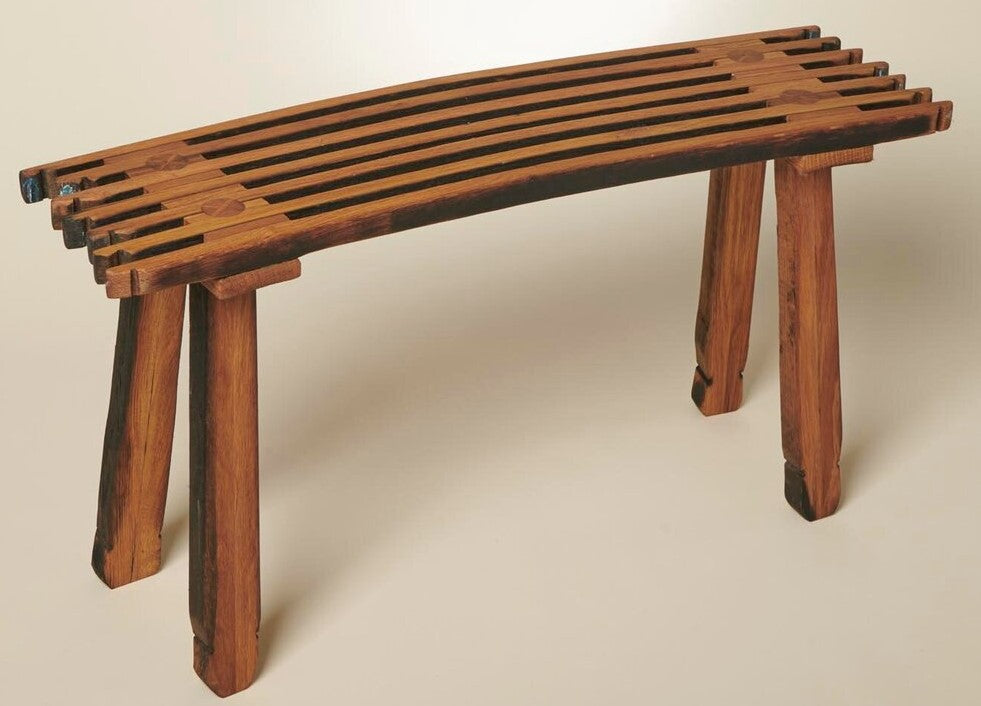 Dornoch Pan Whisky Barrel Bench