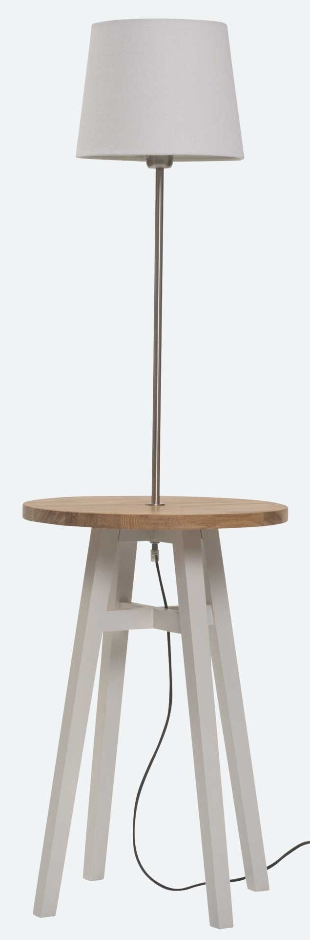 Tanbe Side Table with Lamp - More Colours & Sizes