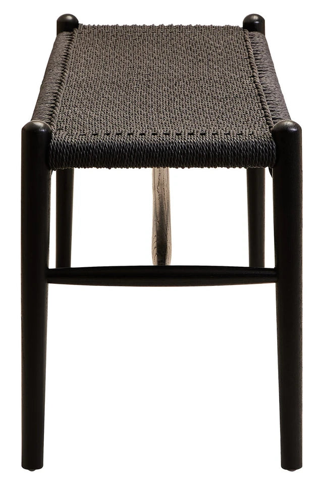 Carsenn dining bench - rope seat