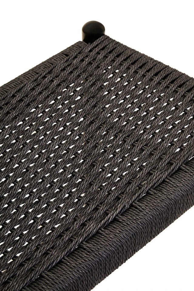 Carsenn dining bench - rope seat