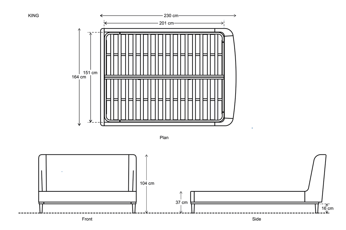 Swyft Bed 02 - More Sizes & Colours