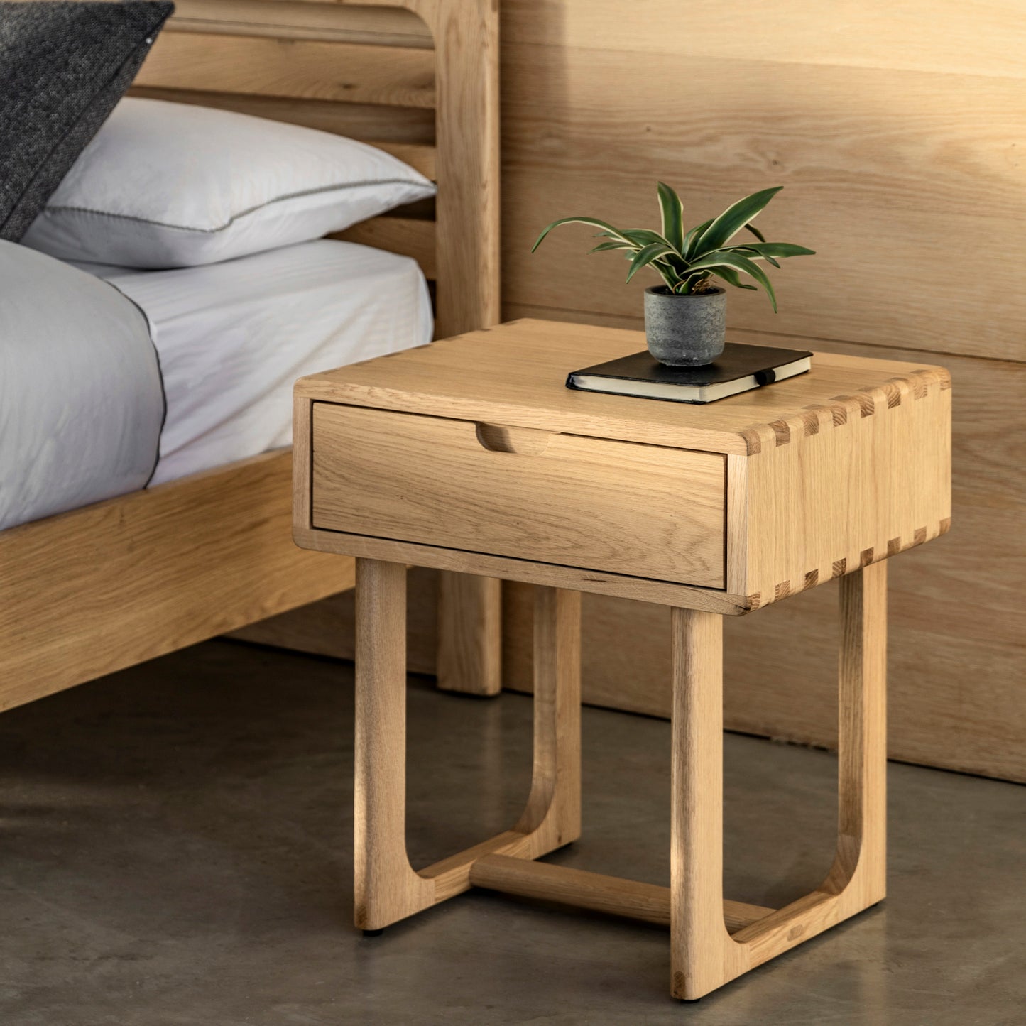 Crofte Side Table with Drawer