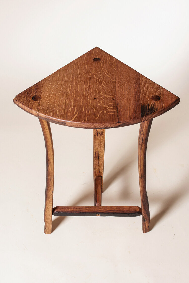 Dornoch Whisky Barrel Corner Table