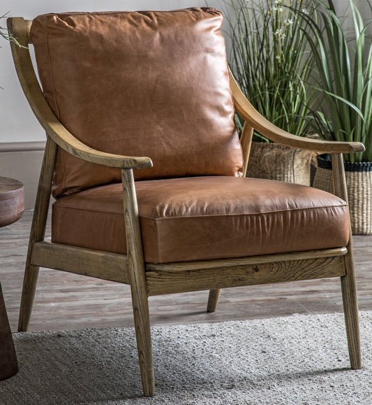 Rella Spindle-back armchair