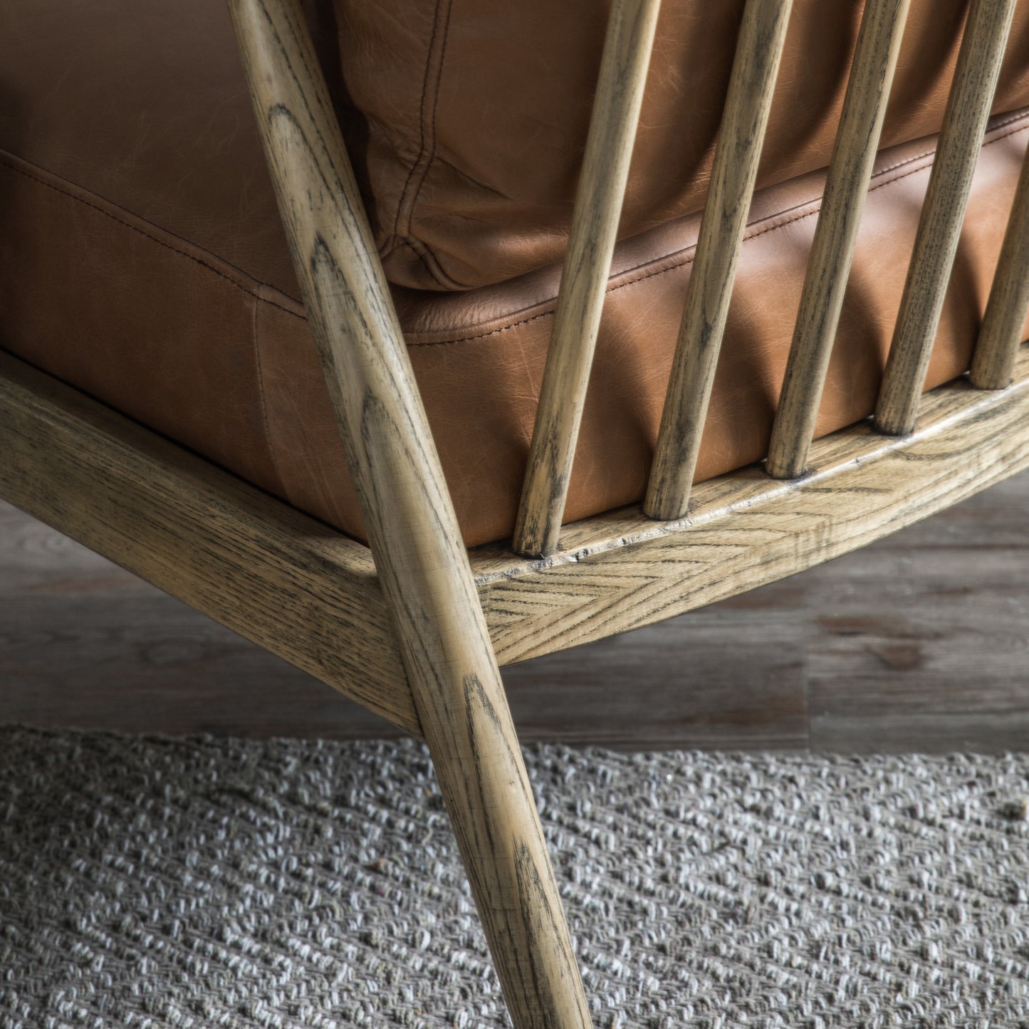 Rella Spindle-back armchair