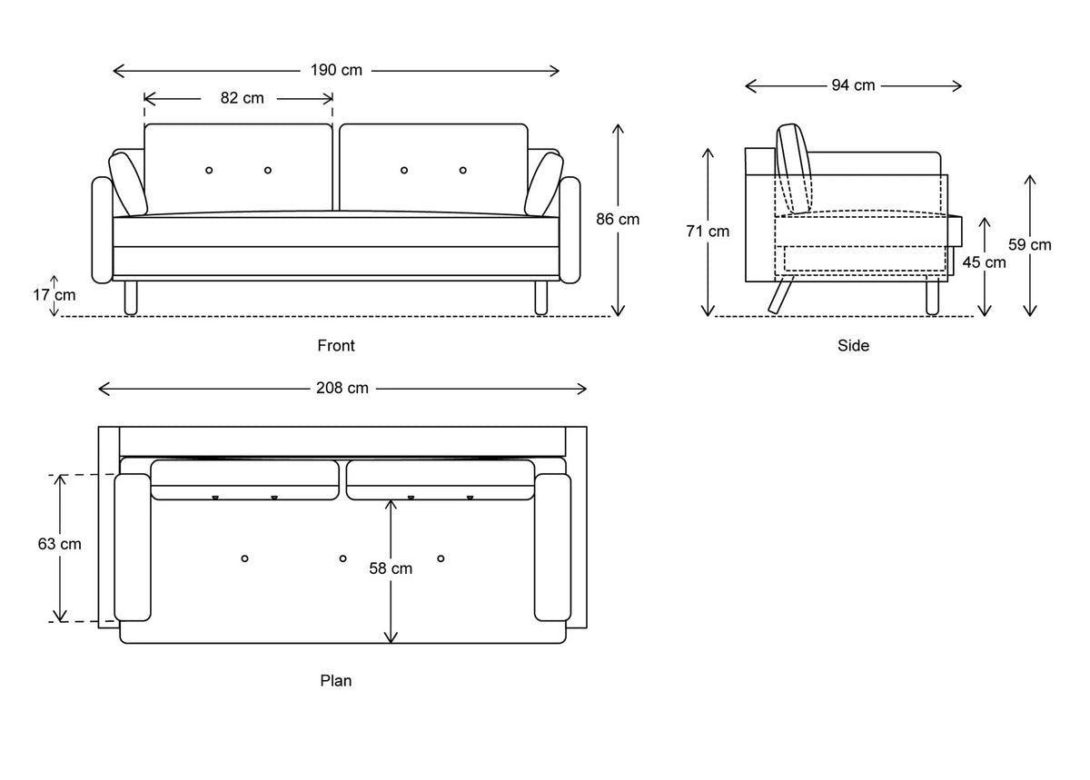 Swyft Model 04 Sofa Bed - More Colours