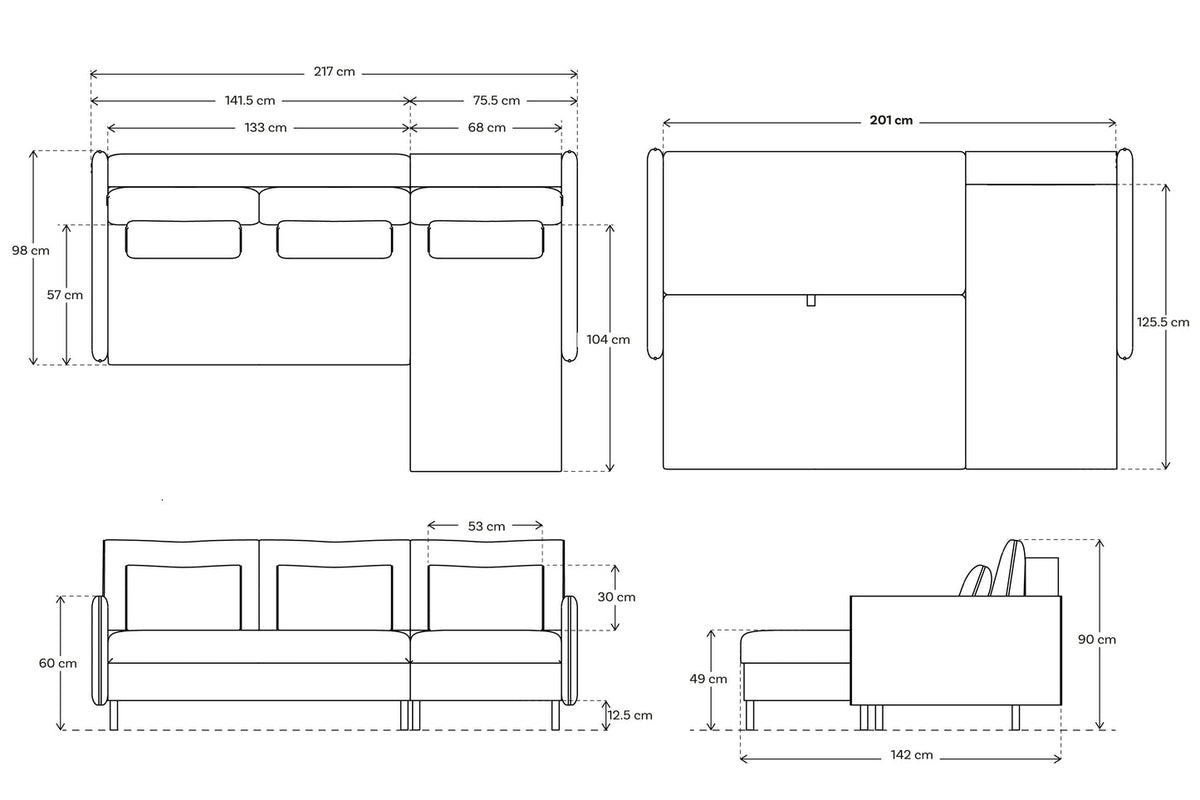 Swyft Model 12 Storage Sofa Bed - More Colours