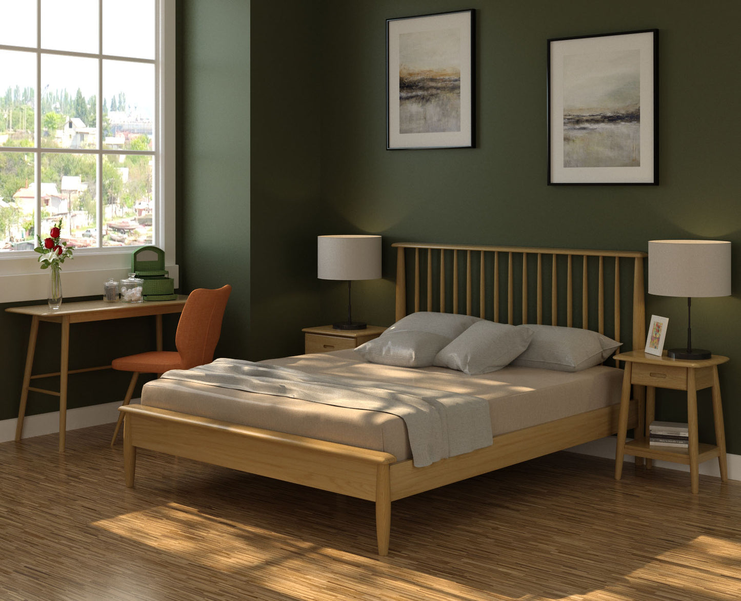 Marlo Spindle Bed - More sizes