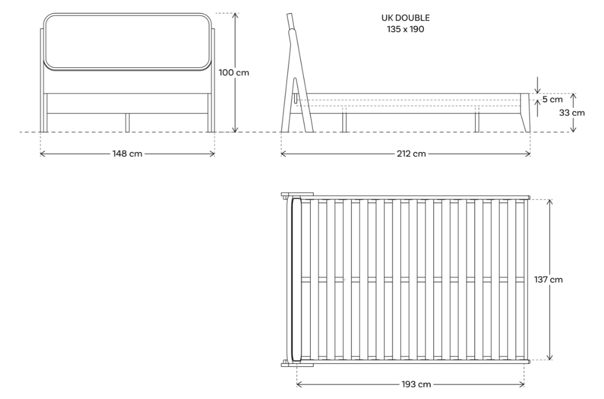 Swyft Bed 04 - More Sizes & Colours