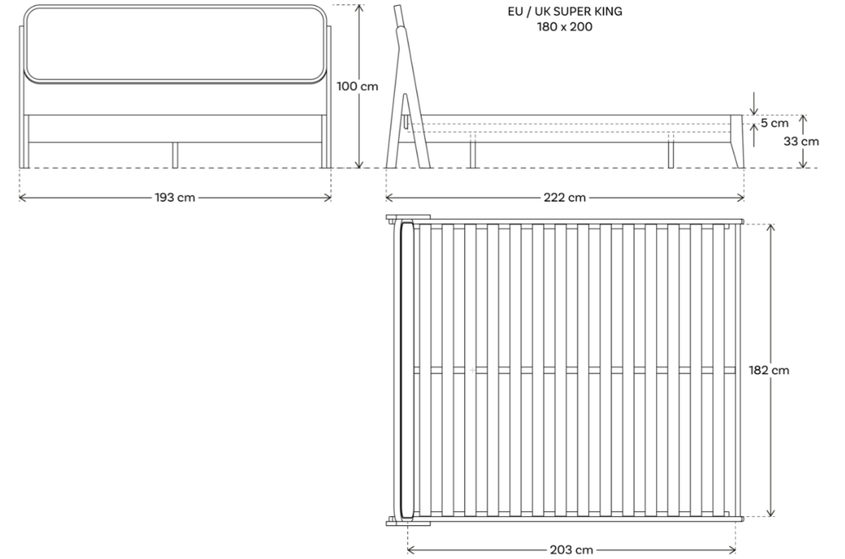 Swyft Bed 04 - More Sizes & Colours