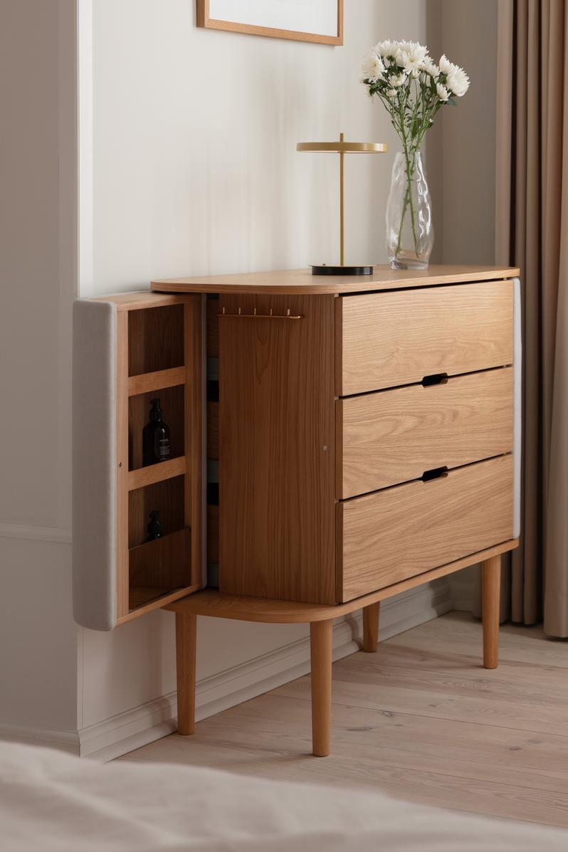 Treasures 3-drawer chest - more colours