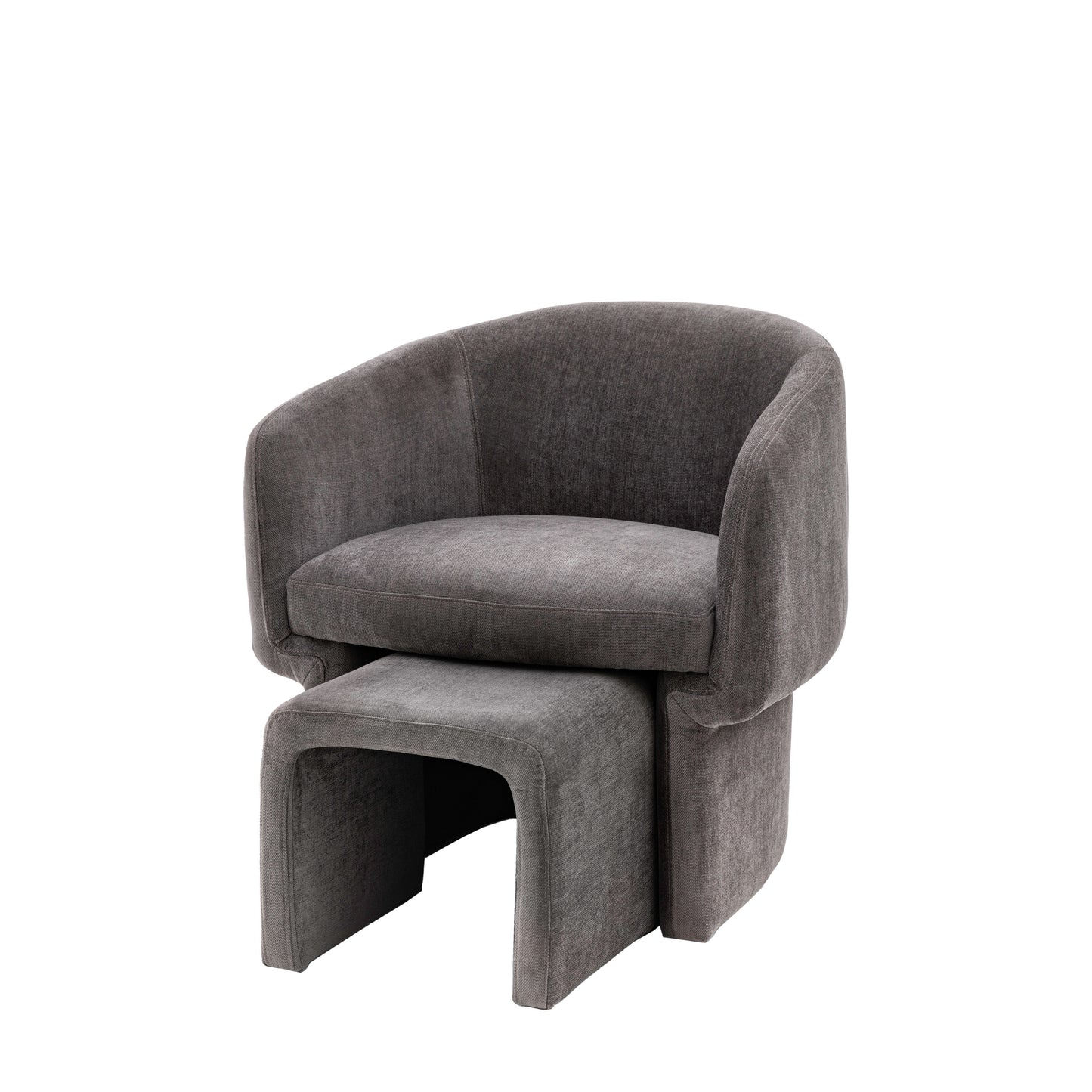 Azka Chair & Footstool