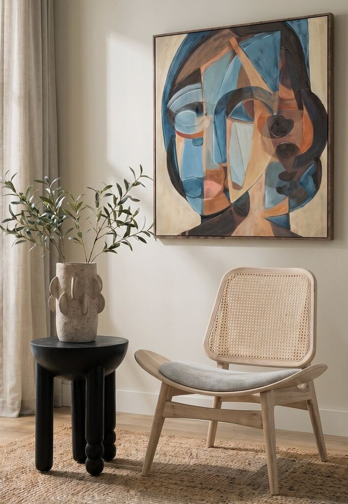 Fin chair - Fabric Back
