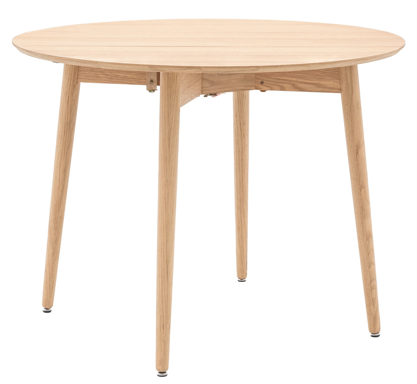 Hatta Drop-Leaf Round Dining Table