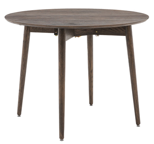 Hatta Drop-Leaf Round Dining Table