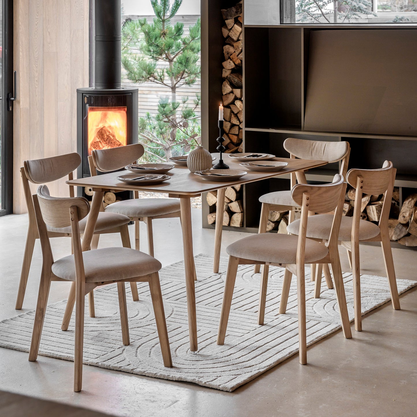 Hatta Rectangular Dining Table