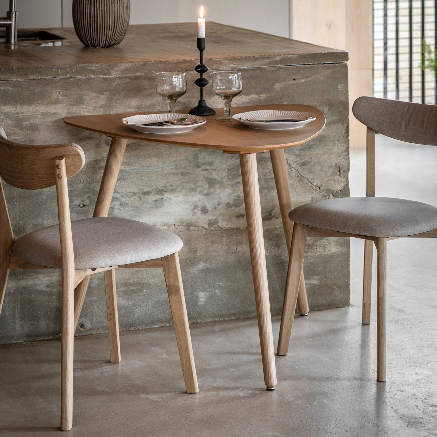 Hatta Triangular Dining Table