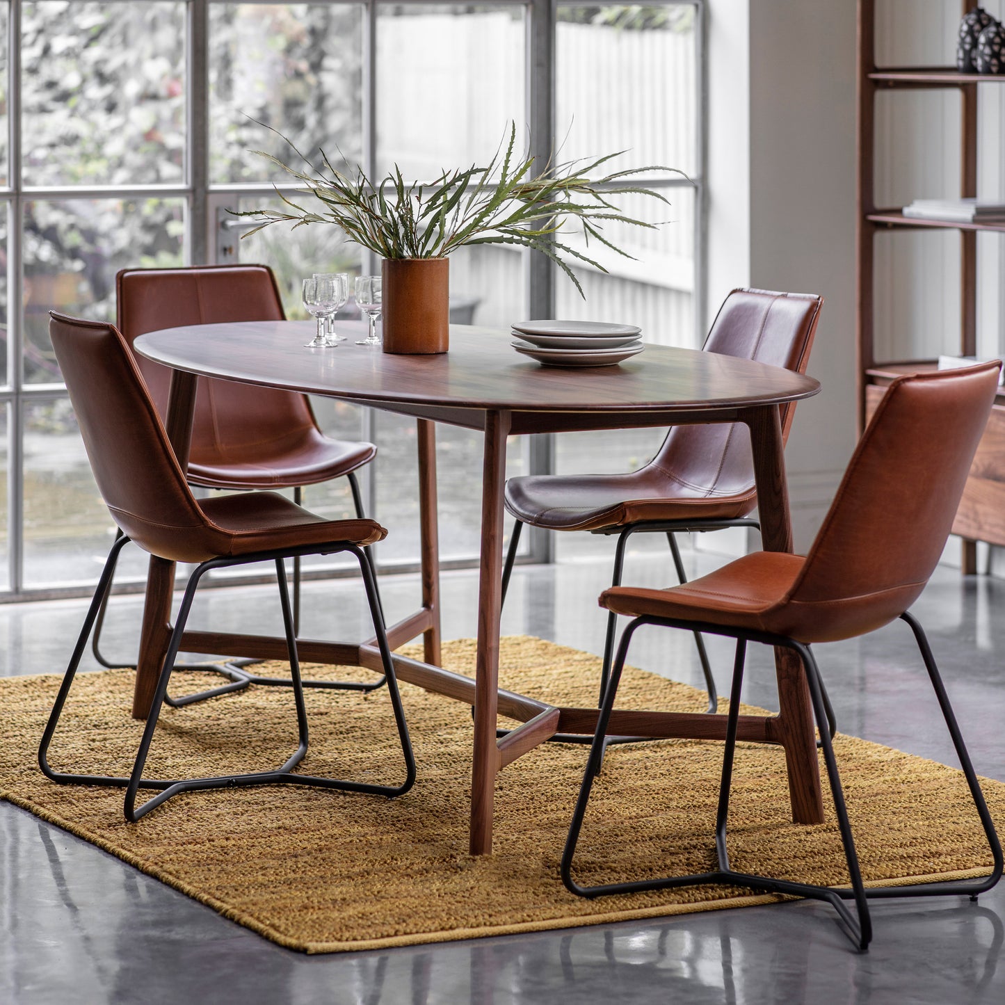 Midro Oval Dining Table