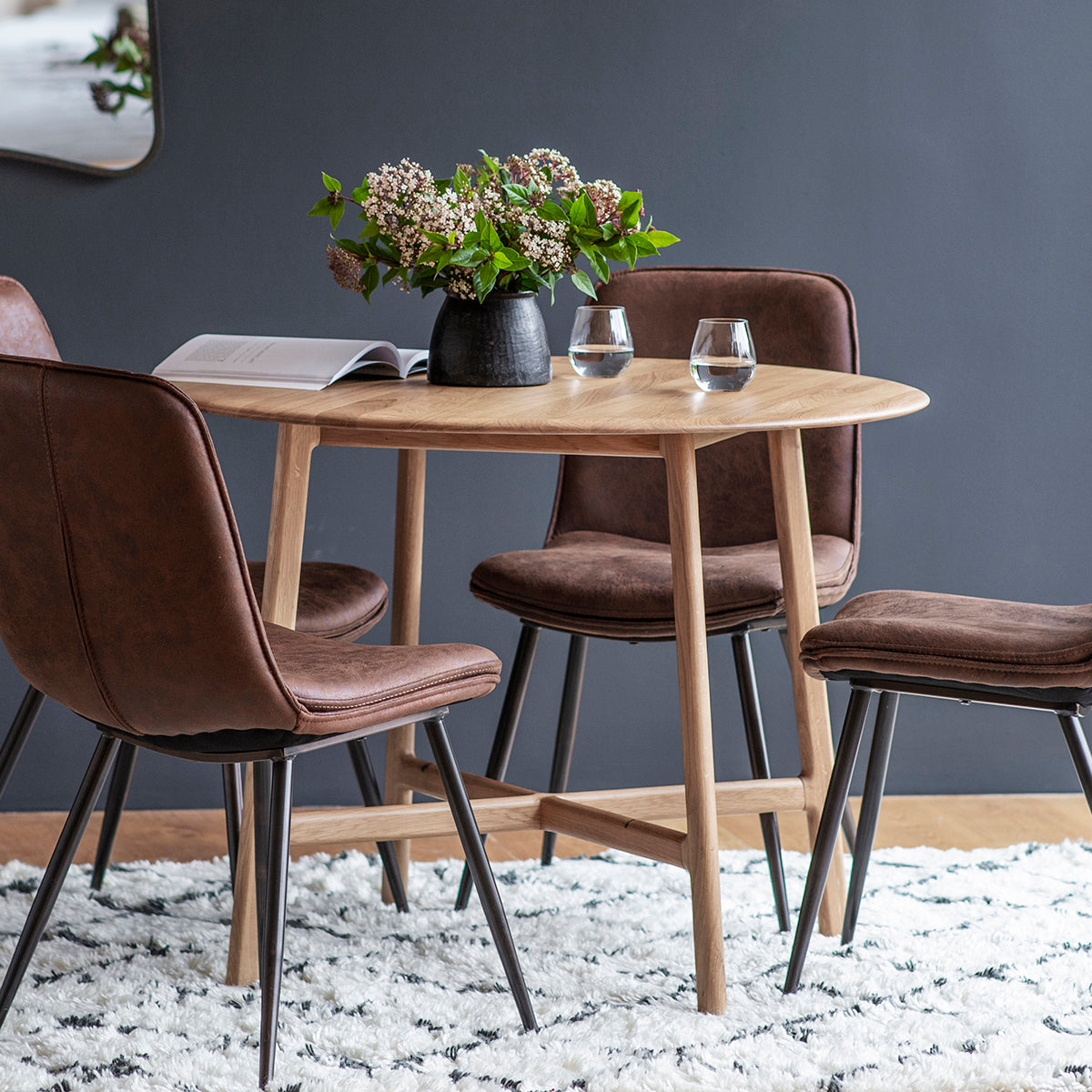 Midro Round Dining Table
