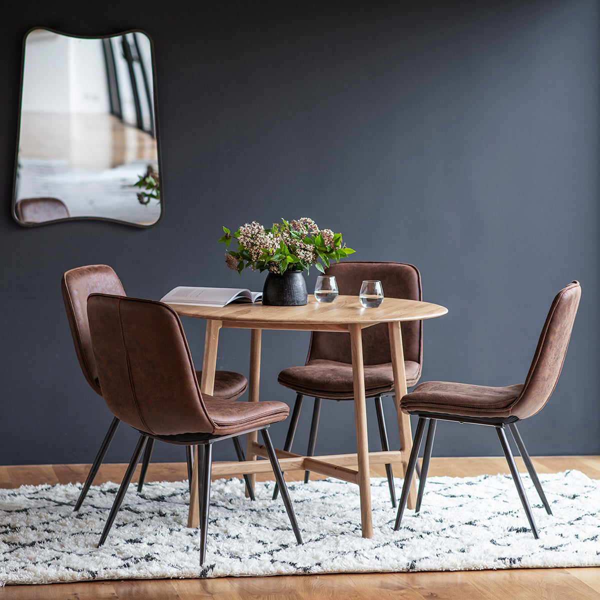 Midro Round Dining Table