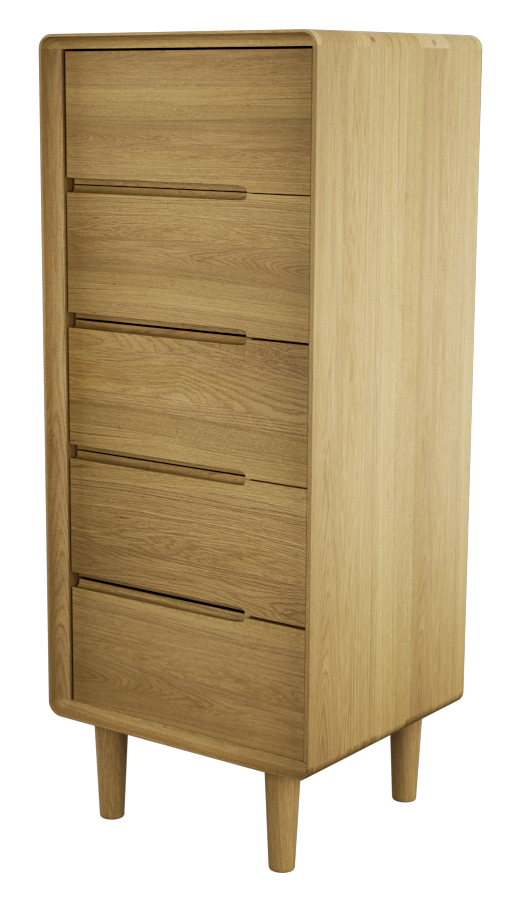 Skander 5-Drawer Slim Chest