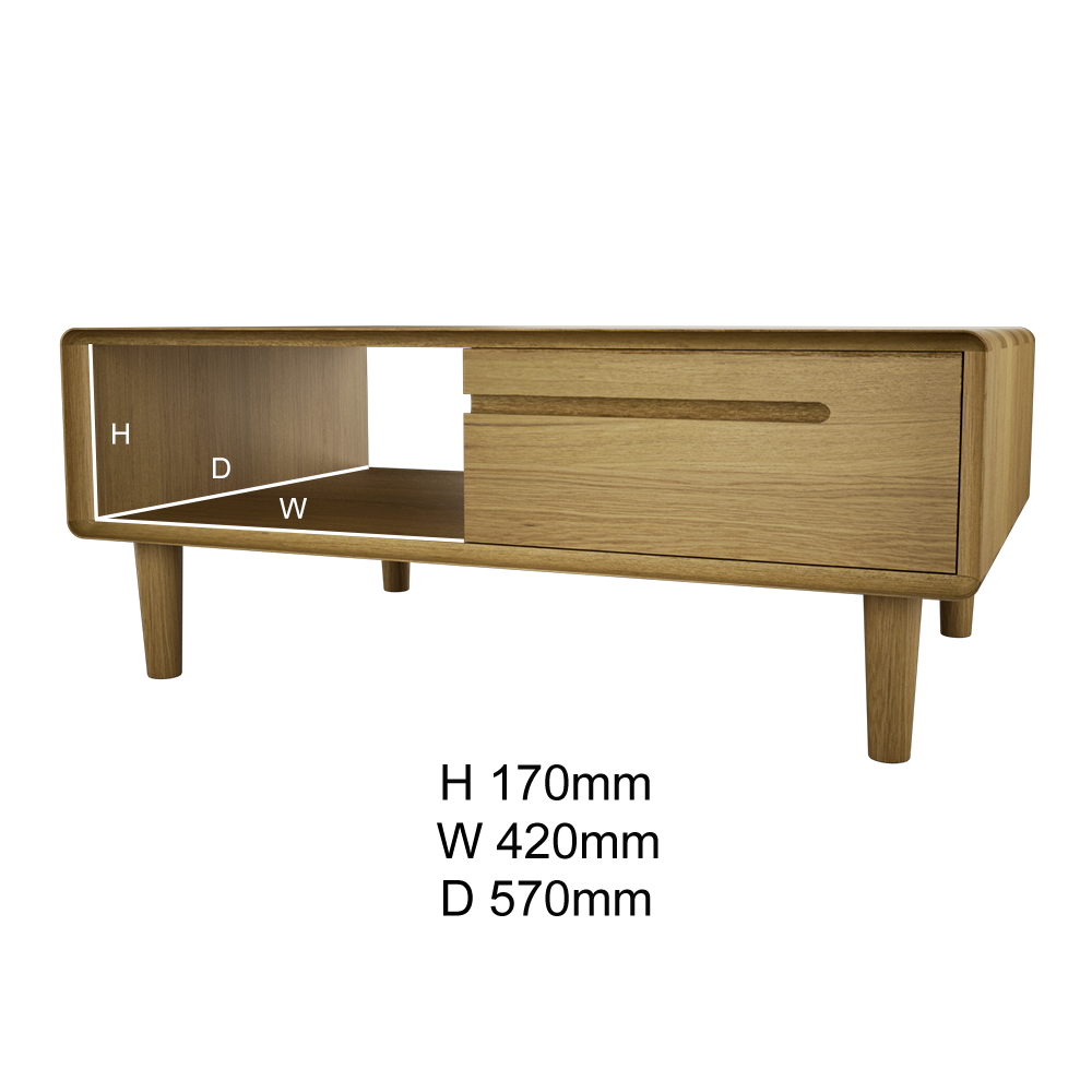 Skander Drawer Coffee Table