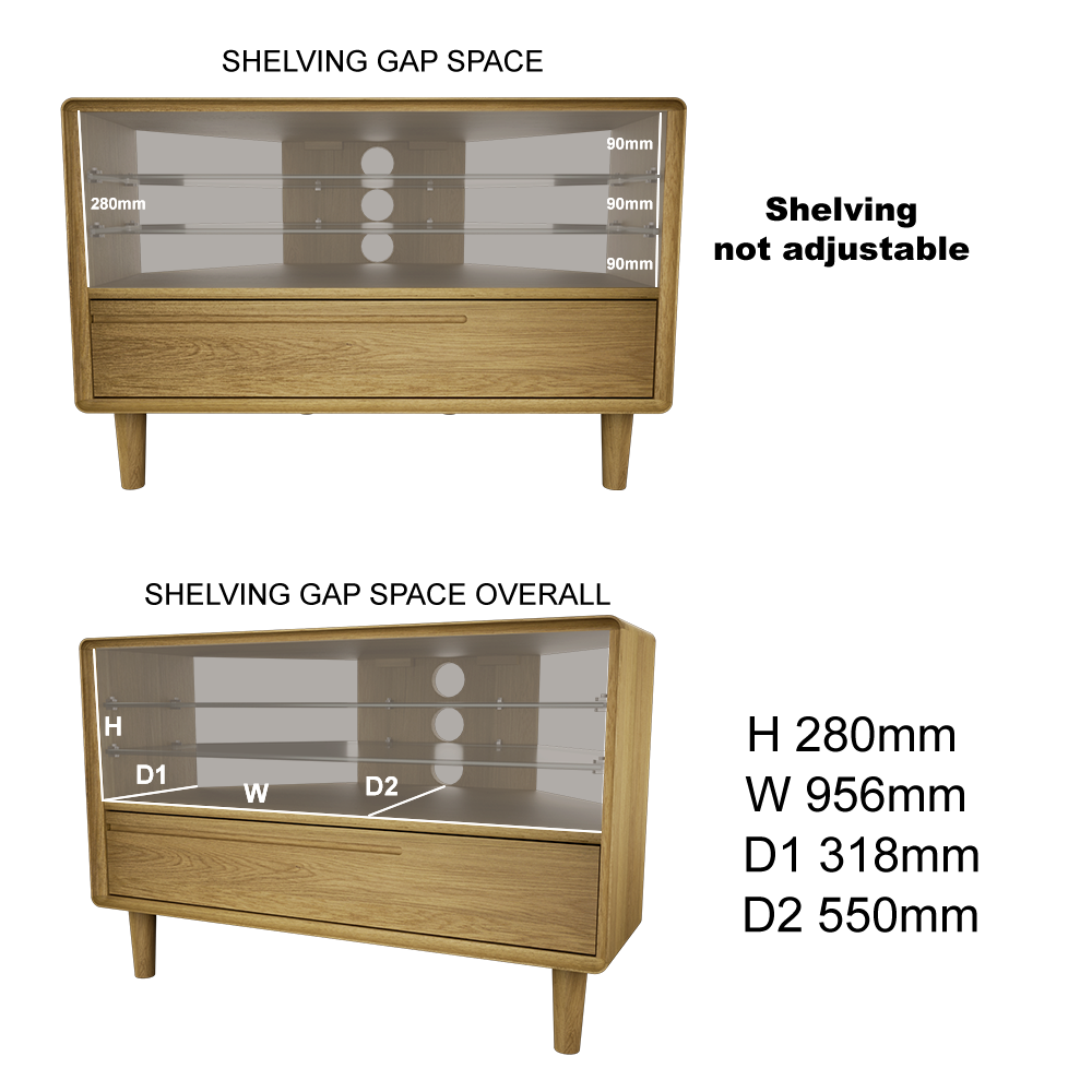 Skander Corner TV unit