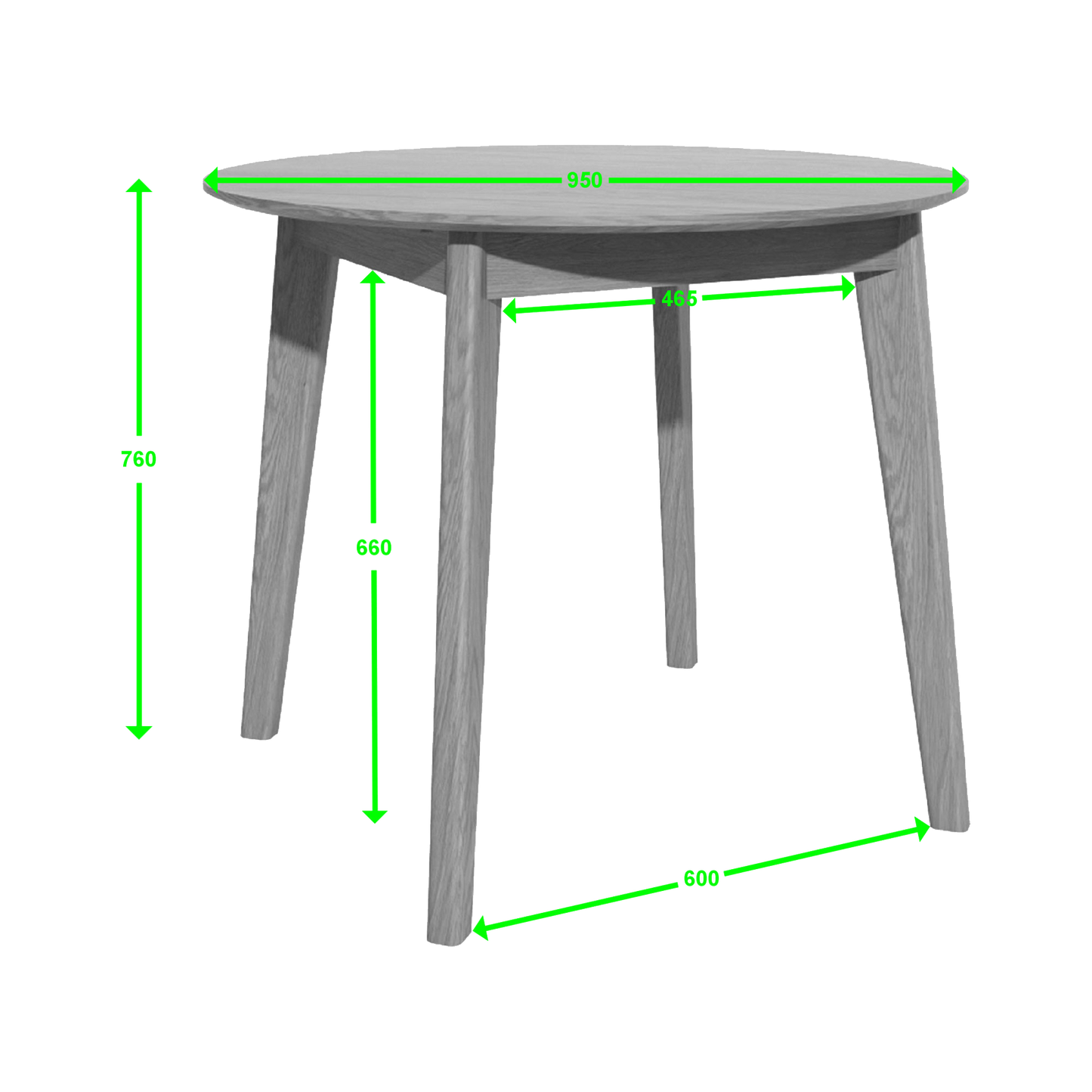 Skander Round Dining Table