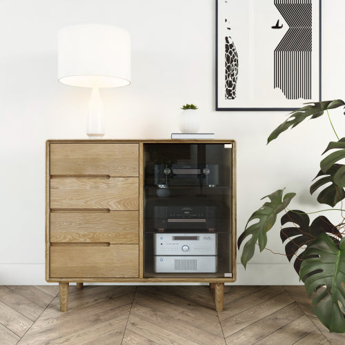 Skander Glazed Storage Unit