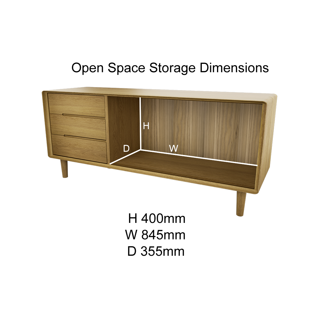 Skander Large Low Storage Unit