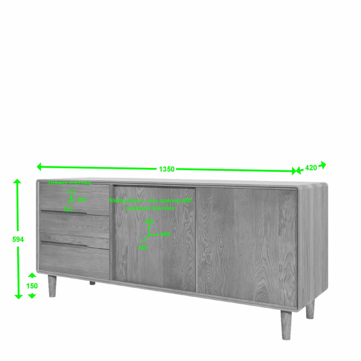 Skander Large Low Storage Unit