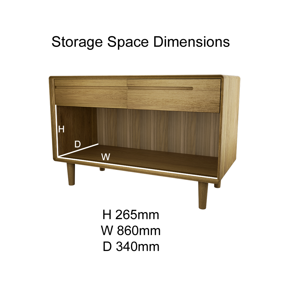 Skander Small Low Storage Unit
