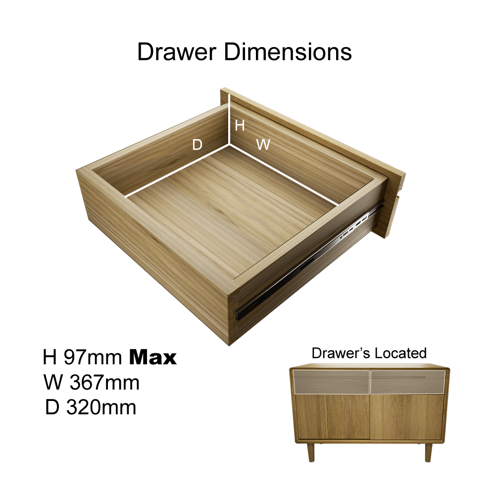 Skander Small Low Storage Unit