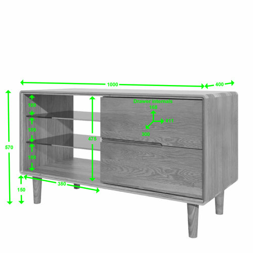 Skander Small TV unit