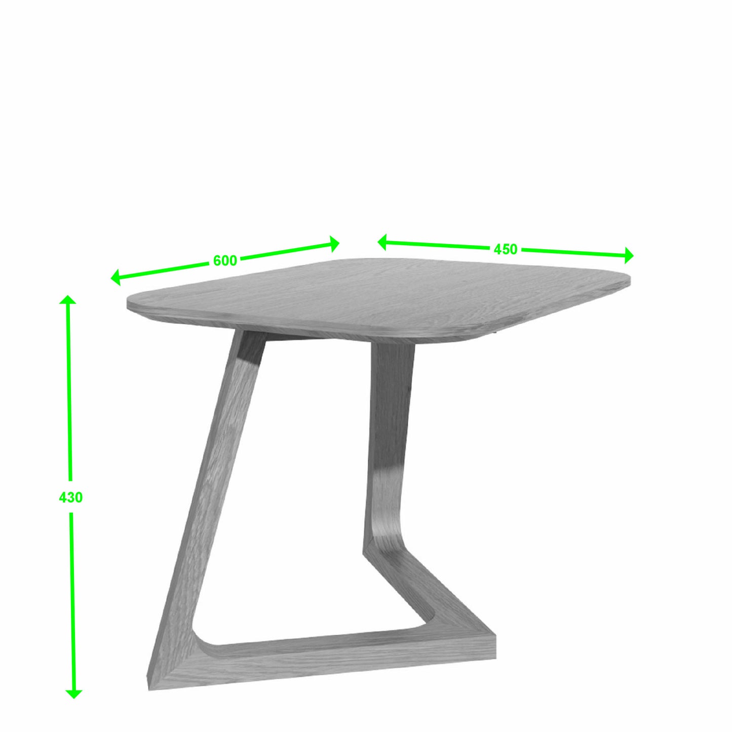 Skander V-Leg Side Table