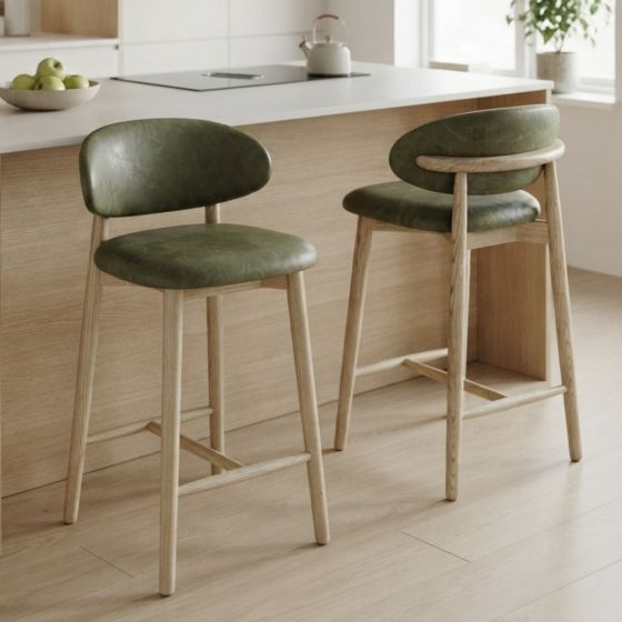Sonder light oak bar stool - more colours