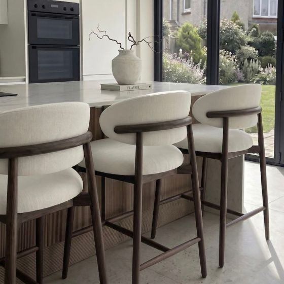 Sonder dark oak bar stool - more colours