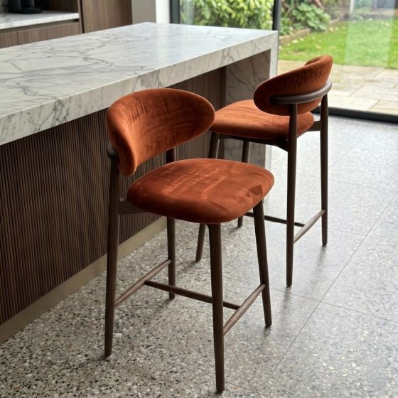 Sonder dark oak bar stool - more colours