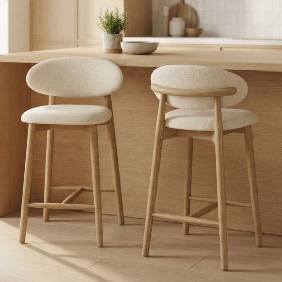 Sonder light oak bar stool - more colours