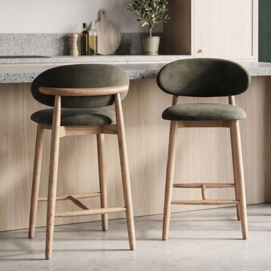 Sonder light oak bar stool - more colours