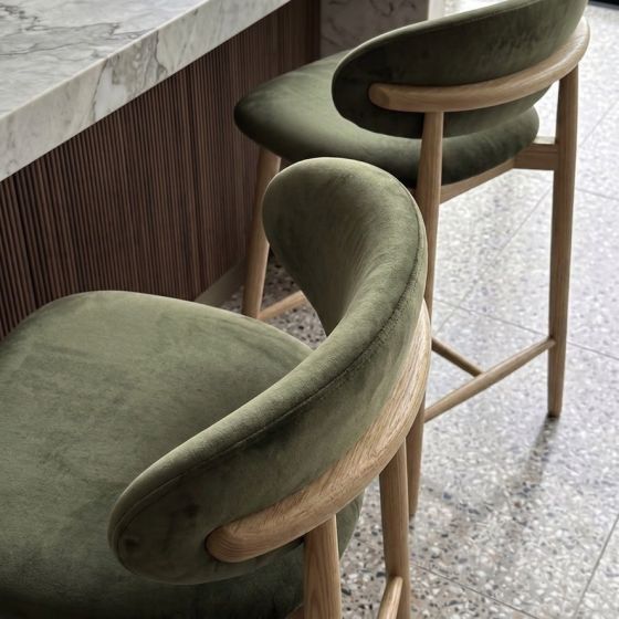 Sonder light oak bar stool - more colours