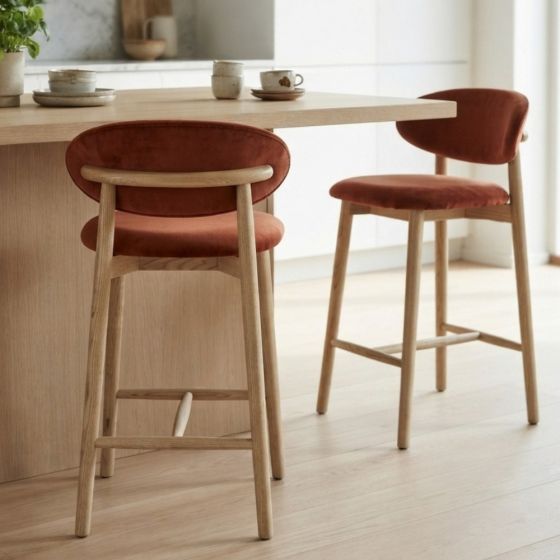 Sonder light oak bar stool - more colours
