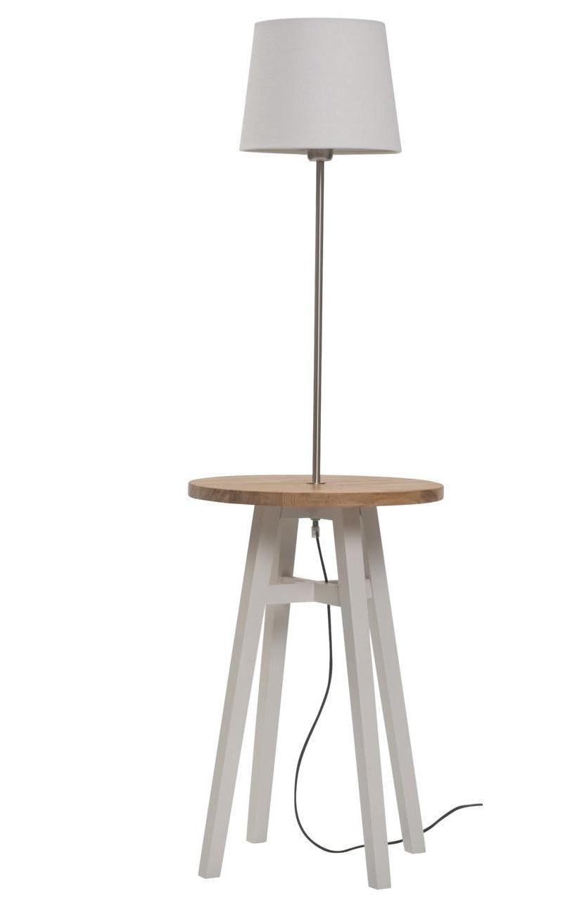 Tanbe Side Table with Lamp - More Colours & Sizes