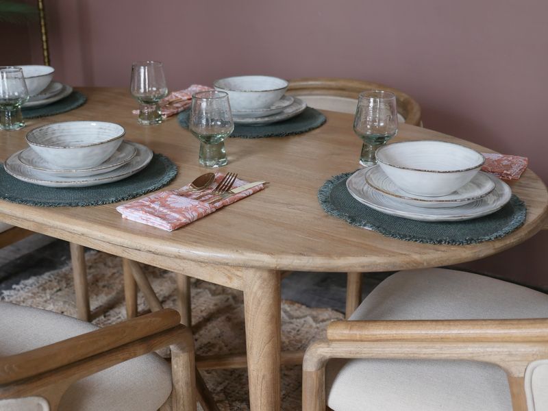 Tika Oval Dining Table